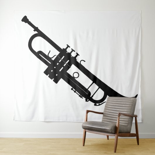 Trumpet Wandkleed (In Situ (horizontaal))
