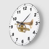"Trumpet"-wandklokken Grote Klok (Hoek)