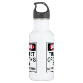 Trumpet-werkgebied Waterfles (Achterkant)