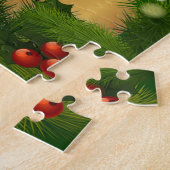 Trumpet ~ "Wij wensen u een prettige kerstdag" ~ Legpuzzel (Zijkant)
