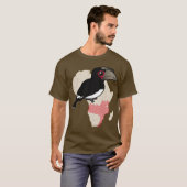 Trumpeter Hornbill Range T-shirt (Voorkant volledig)