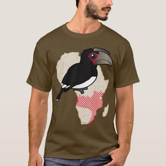 Trumpeter Hornbill Range T-shirt (Voorkant)