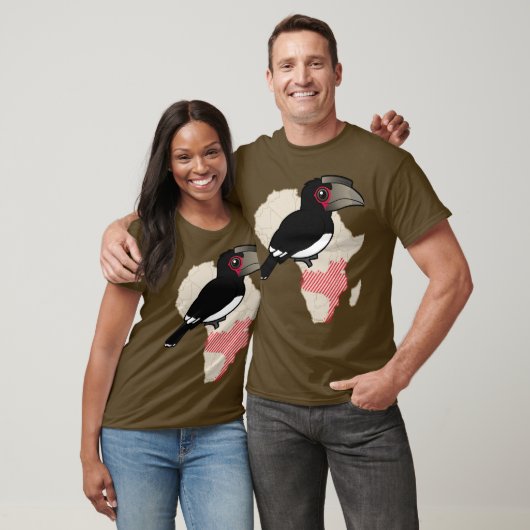 Trumpeter Hornbill Range T-shirt (Unisex)