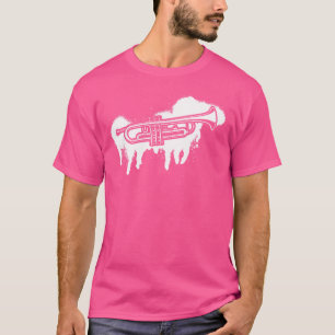 Trumpeter-instrumenttrompet T-shirt