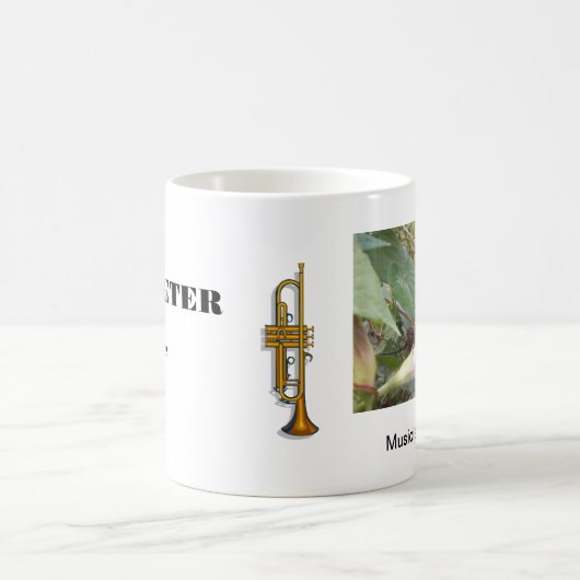 Trumpeter op keuze koffiemok (Center)