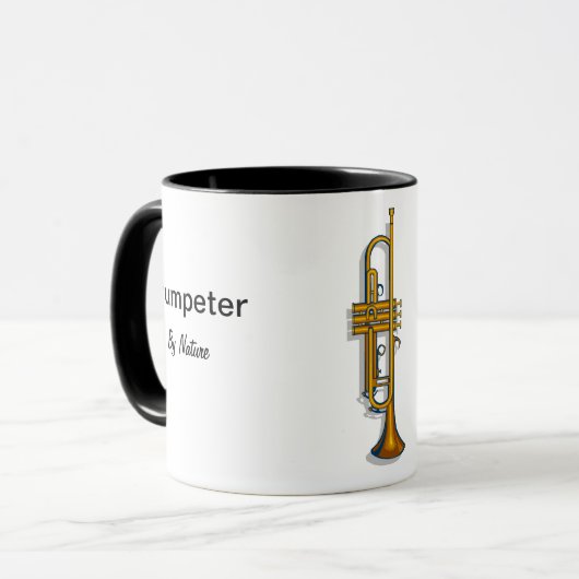 Trumpeter per Natuur Mok (Voorkant links)