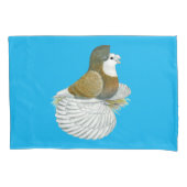 Trumpeter Pigeon AOC Baldhead Kussensloop (Voorkant)