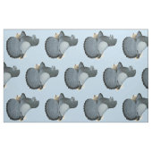 Trumpeter Pigeon Blue Barless Stof (Fat Quarter)