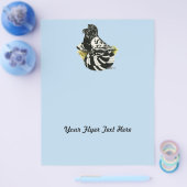 Trumpeter Pigeon Dark Splash Flyer (Enkel)