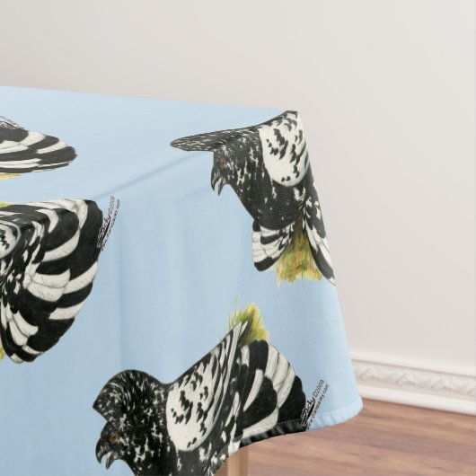 Trumpeter Pigeon Dark Splash Tafelkleed (Voorbeeld)