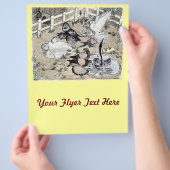 Trumpeter Pigeon Group Waterverf Flyer (Hand)