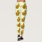 Trumpeter Pigeon Yellow Self Leggings (Achterkant)