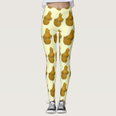 Trumpeter Pigeon Yellow Self Leggings (Voorkant)