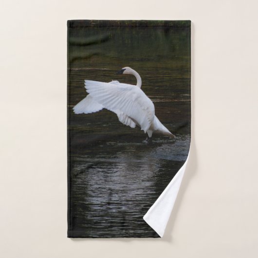Trumpeter Swan Bad Handdoek (Handdoek)
