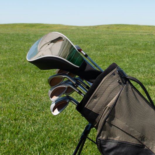 Trumpeter Swan Birds of America Audubon Print Golfheadcover (Insitu)