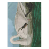 Trumpeter Swan Birds of America Audubon Print Tafelkleed (Voorkant)