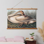Trumpeter Swan door John James Audubon Hangend Wandkleed (Slaapkamer)