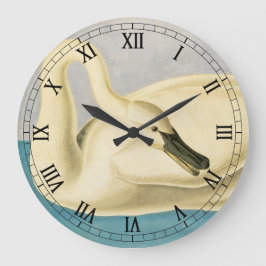 Trumpeter Swan door John James Audubon,  vogel Grote Klok