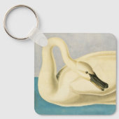 Trumpeter Swan door John James Audubon,  vogel Sleutelhanger (Voorkant)