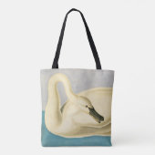 Trumpeter Swan door John James Audubon,  vogel Tote Bag (Achterkant)
