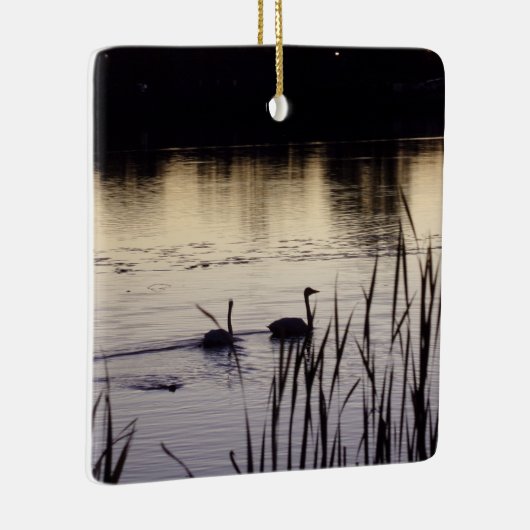 Trumpeter Swan Ornament (Rechts)
