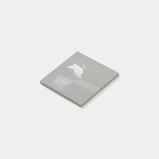Trumpeter Swan Post-it® Notes (Schuin)
