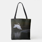 Trumpeter Swan Tote Bag (Achterkant)
