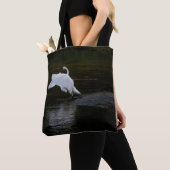 Trumpeter Swan Tote Bag (Dichtbij)