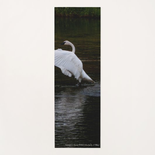 Trumpeter Swan Yogamat (Voorkant)