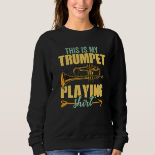 Trumpeter trompet player trompet musical instrumen trui