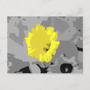 Trumpeter van de lente briefkaart