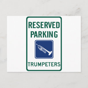 Trumpeters Parkeren Briefkaart