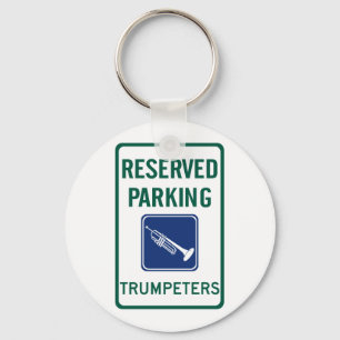 Trumpeters Parkeren Sleutelhanger