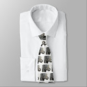 Trumpeting Elephant Necktie Stropdas (Gebonden)