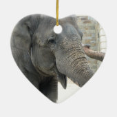 Trumpeting Elephant Ornament (Achterkant)