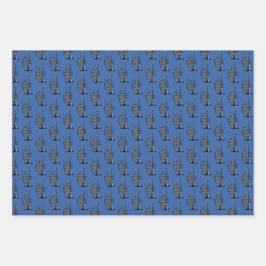 Trumpets Inpakpapier Vel (Voorkant 2)