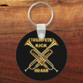 Trumpets Kick Brass Sleutelhanger (Voorkant)
