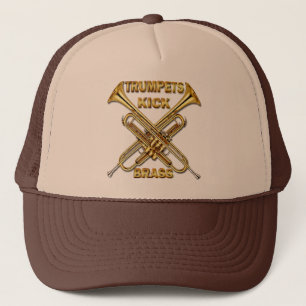 Trumpets Kick Brass Trucker Pet