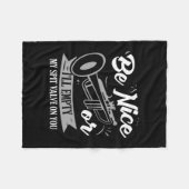 Trumpets - Spit klep Fleece Deken (Voorkant (Horizontaal))