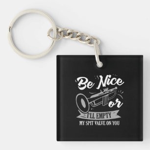 Trumpets - Spit klep Sleutelhanger
