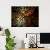 Trumpets van Anthera Poster (Thuiskantoor)