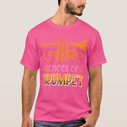 Trumpetschool T-shirt (Voorkant)