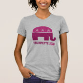 Trumpette Cutie Pro-Trump Kinder kleding T-shirts (Voorkant)