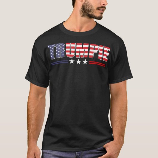 Trumpie  anti-Biden-verdringing Rally Draag T-shirt (Voorkant)