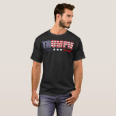 Trumpie  anti-Biden-verdringing Rally Draag T-shirt (Voorkant volledig)