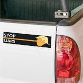 Trumpinocchio-bumpersticker Bumpersticker (Op Truck)