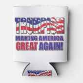 Trumpisme Blikjeskoeler (Voorkant)