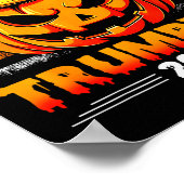 Trumpkin 2025 Usa Make Halloween Great Again Funny Poster (Hoek)