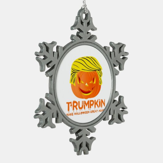 Trumpkin – Are You Scared? Classic Tin Sneeuwvlok Ornament (Links)