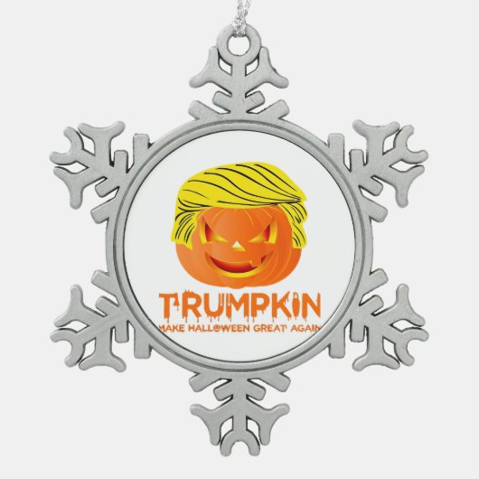 Trumpkin – Are You Scared? Classic Tin Sneeuwvlok Ornament (Voorkant)